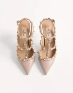 Valentino Rockstud Ankle Strap Pump 100 Mm - Image 5